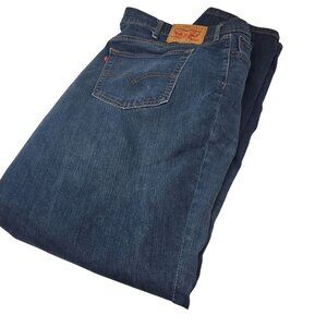 Levis 541 Blue Jeans Size 46X34 Men's Straight‎ Leg Relaxed Denim 2016